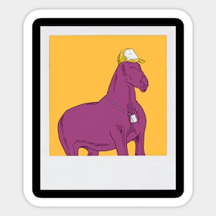 Your Homie Horse Sticker